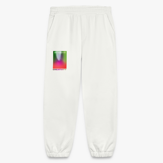 DIGITAL CREATIVITY Sweatpants - OFF WHITE