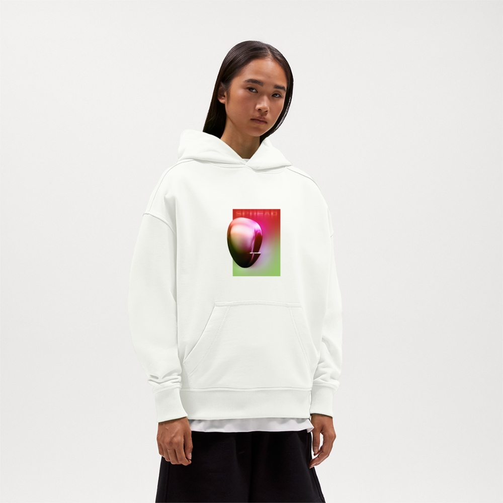 DIGITAL OPTIMISM Hoodie - OFF WHITE