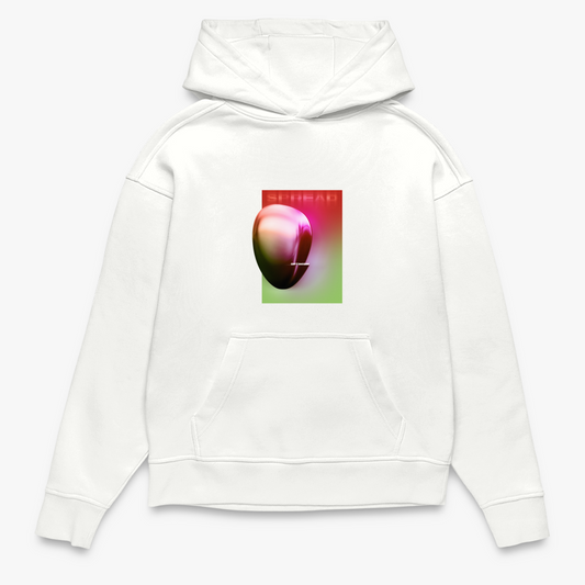 DIGITAL OPTIMISM Hoodie - OFF WHITE