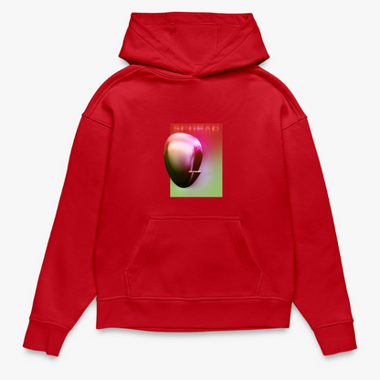 DIGITAL OPTIMISM Hoodie - SPREAD RED