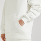 LOGO PRINT Relaxed Hoodie - OFF WHITE