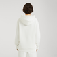 LOGO PRINT Relaxed Hoodie - OFF WHITE