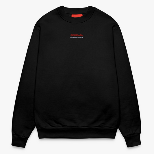 INDIVIDUALITY Crew Neck - SOLID BLACK