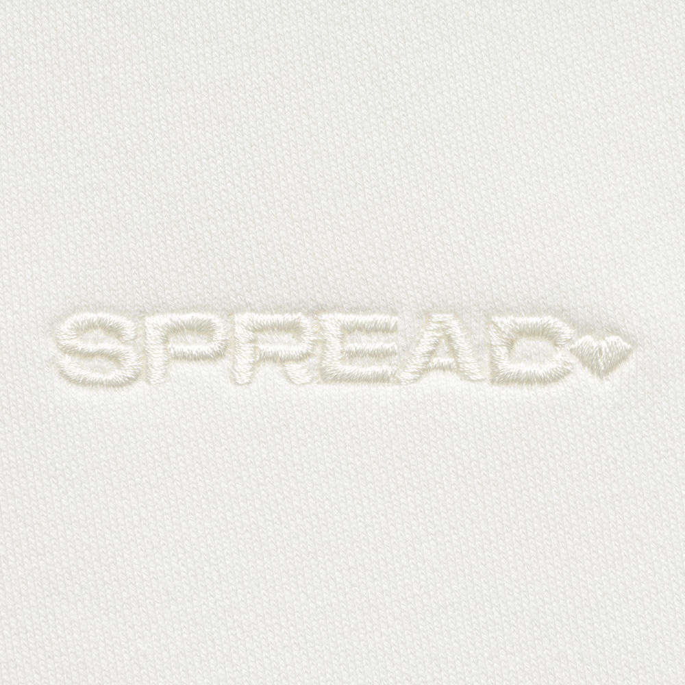 LOGO EMBROIDERY T-Shirt - OFF WHITE