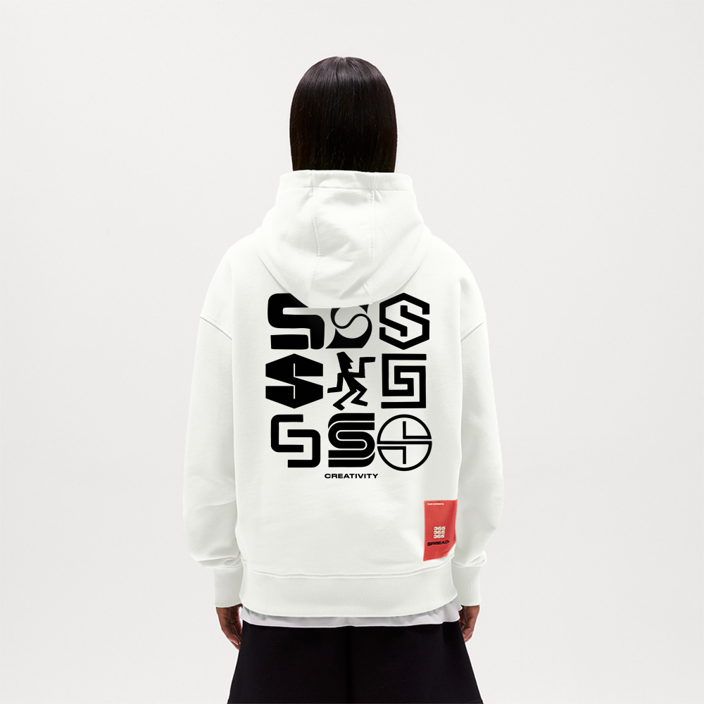 SIGNS Hoodie - OFF WHITE