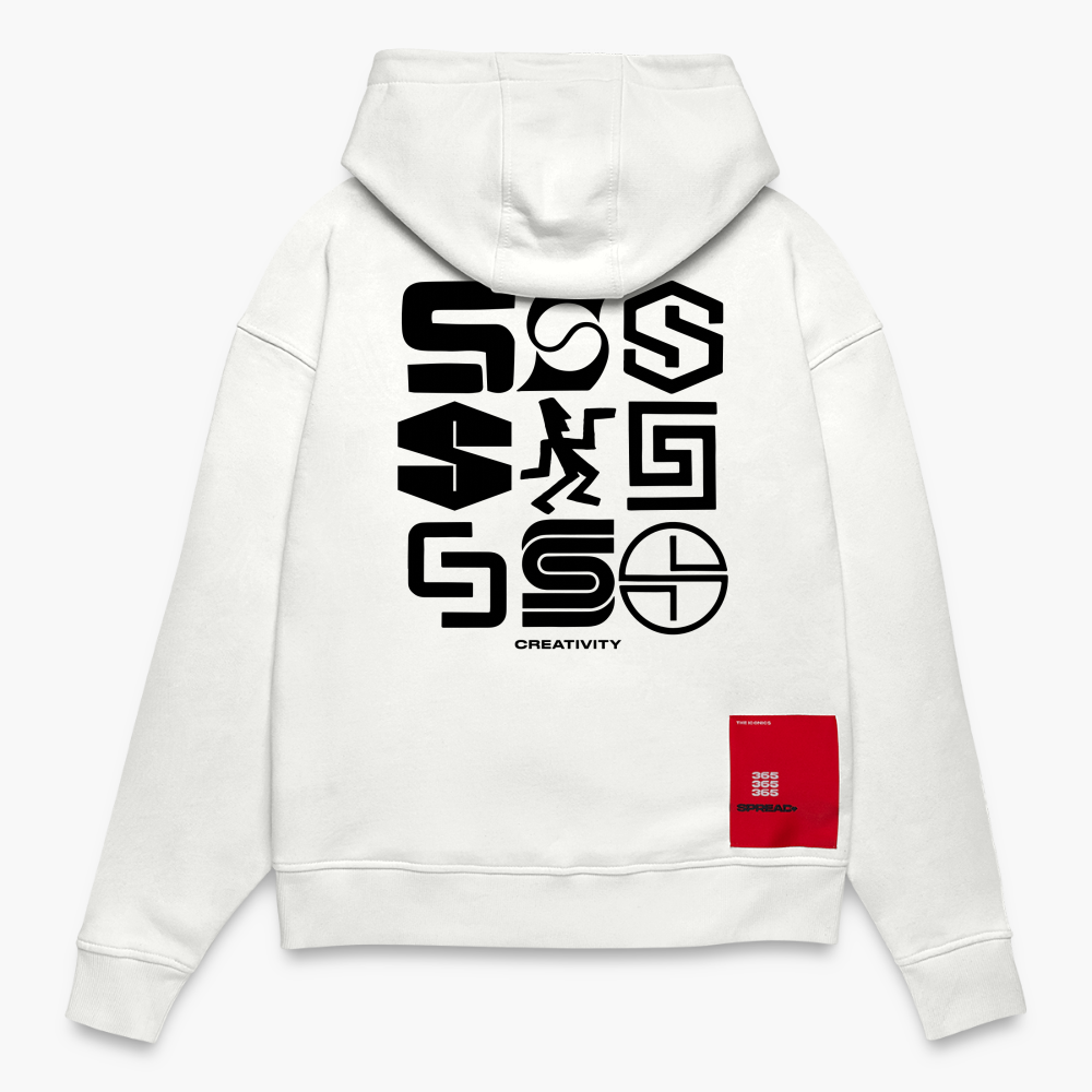 SIGNS Hoodie - OFF WHITE