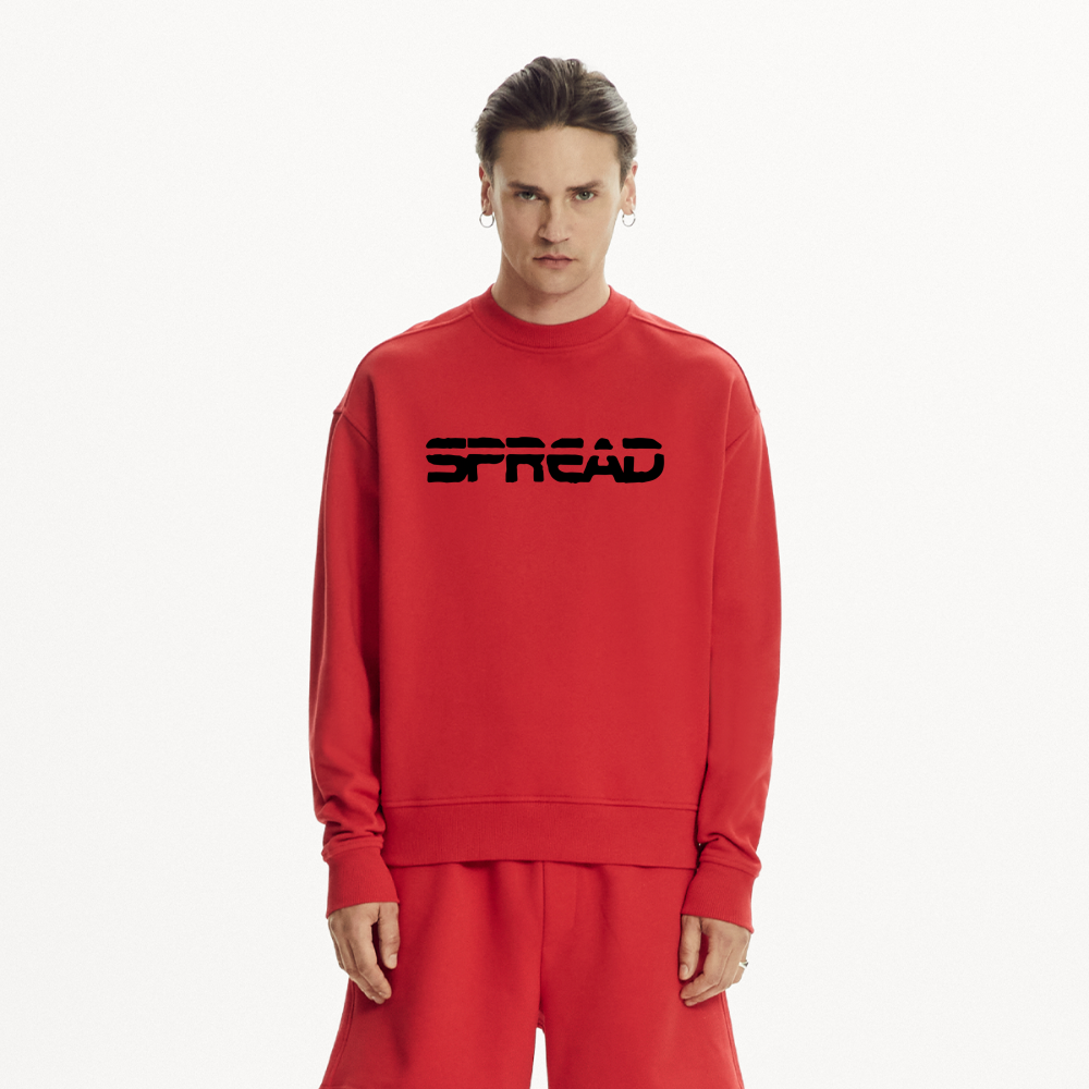 ODYSSEE Crew Neck - SPREAD RED