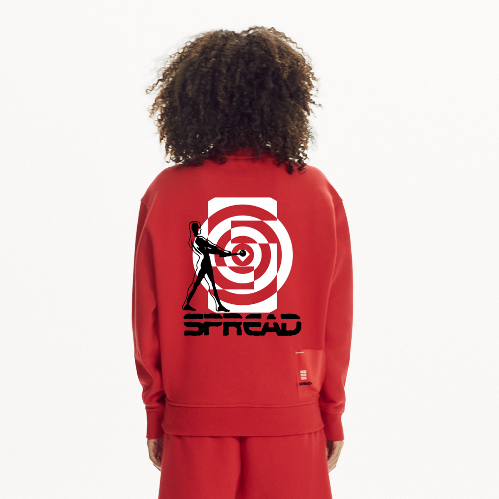 ODYSSEE Crew Neck - SPREAD RED