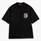 TRANSITION Boxy T-Shirt - SOLID BLACK