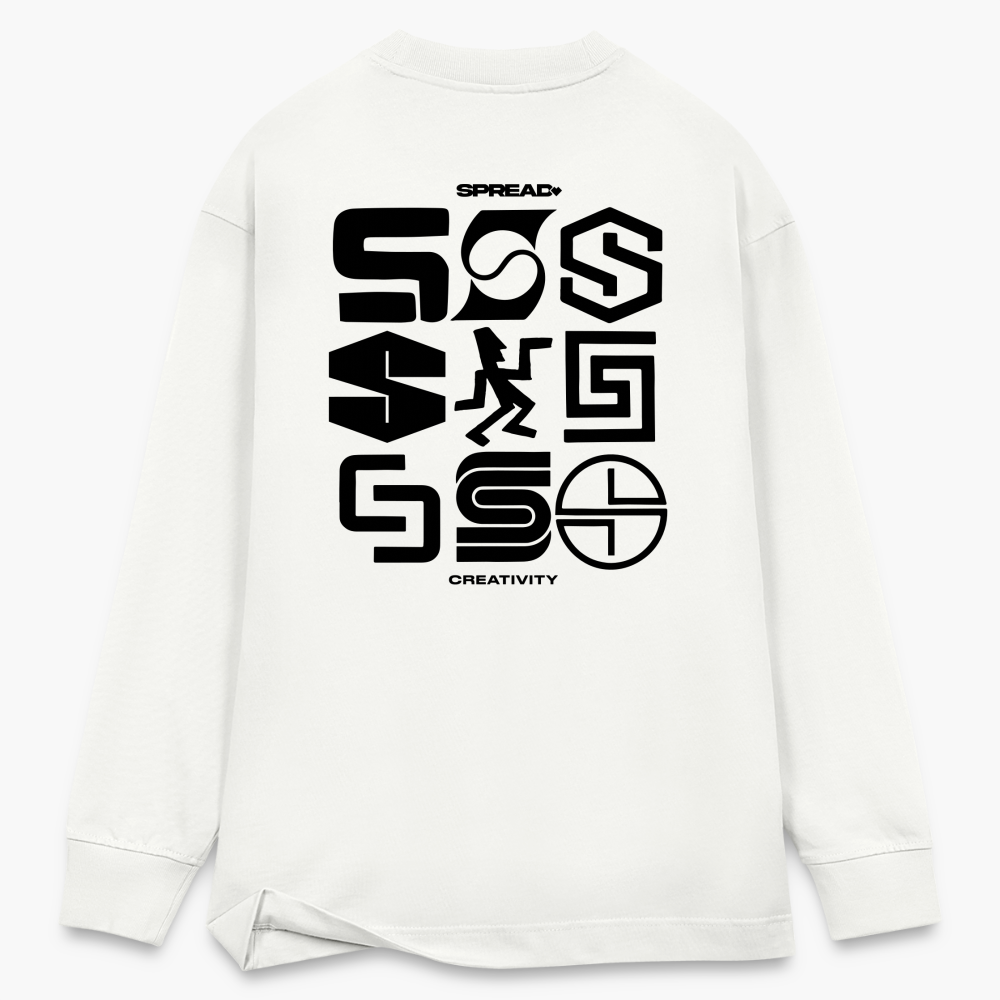 SIGNS Longsleeve - OFF WHITE