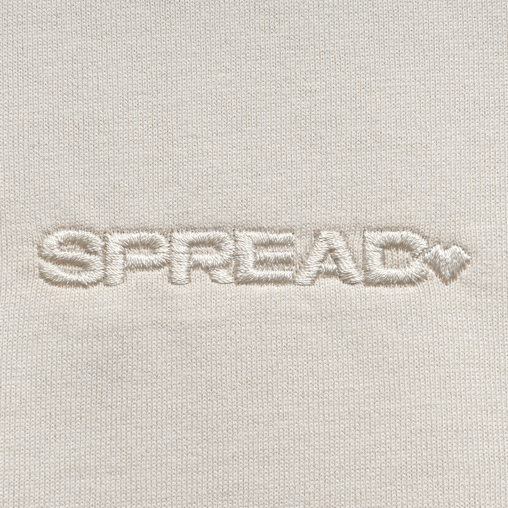 LOGO EMBROIDERY T-Shirt - WARM CLAY